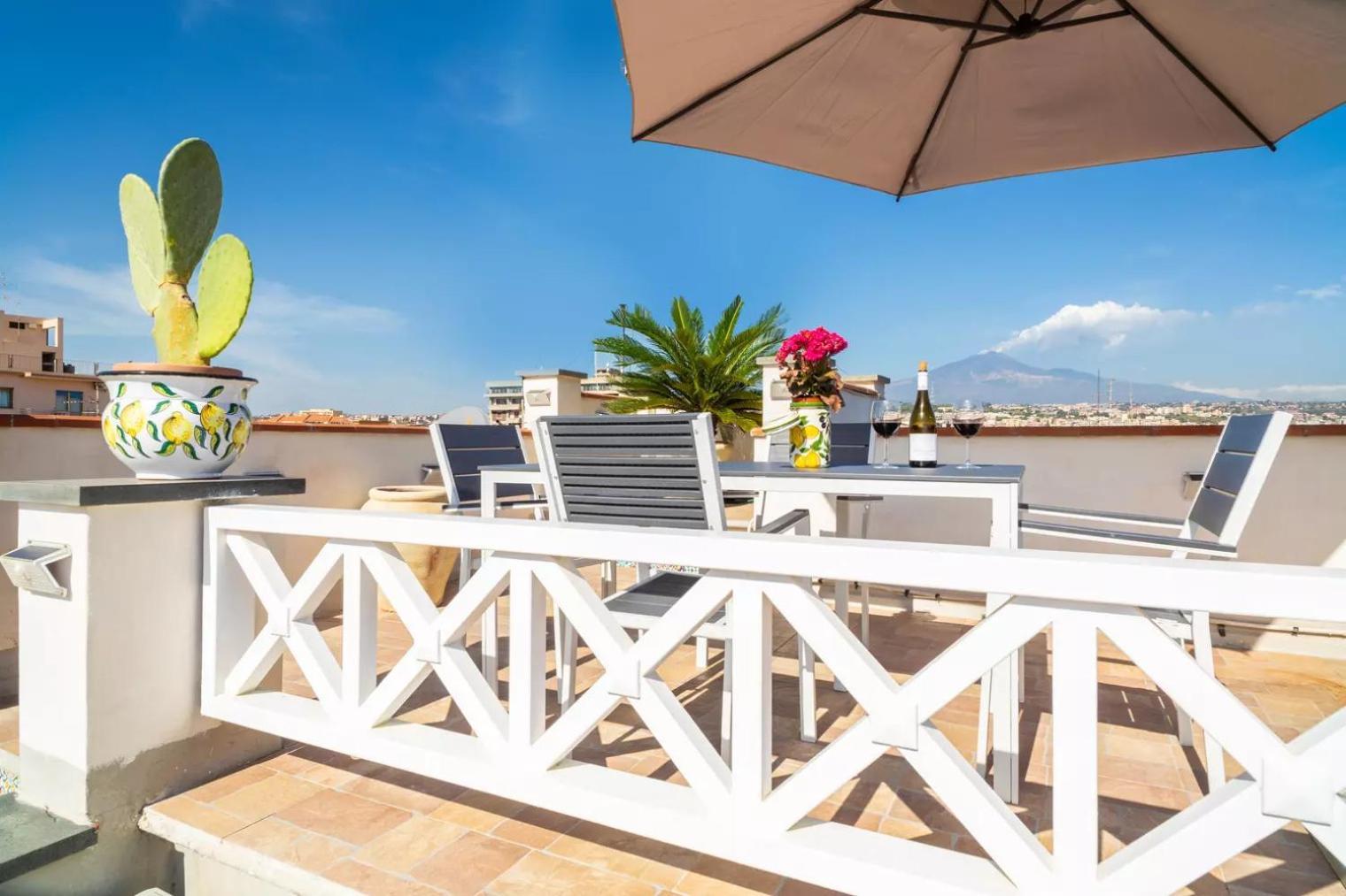 La Terrazza Sul Cielo Apartamento Catânia Exterior foto