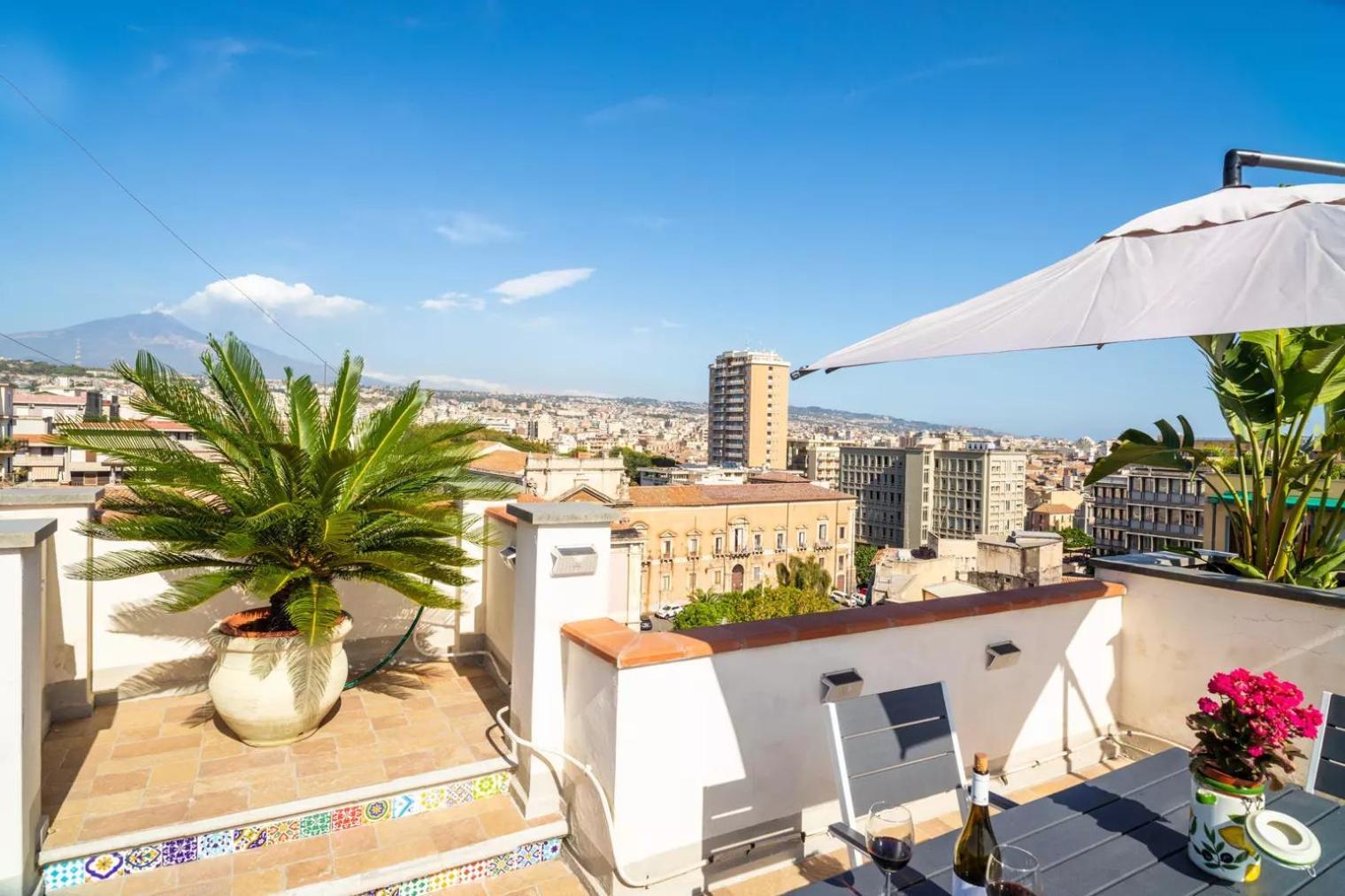 La Terrazza Sul Cielo Apartamento Catânia Exterior foto