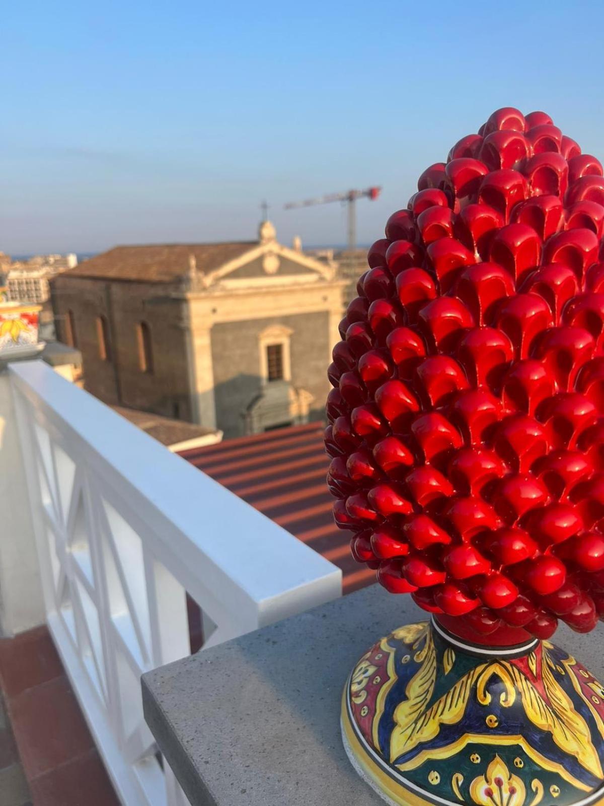 La Terrazza Sul Cielo Apartamento Catânia Exterior foto
