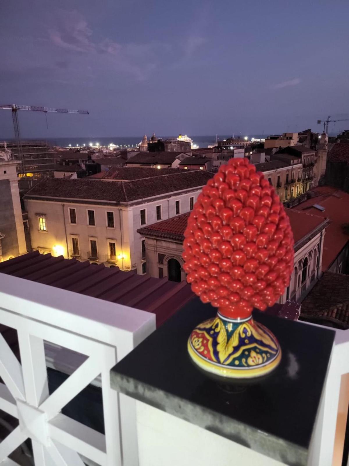 La Terrazza Sul Cielo Apartamento Catânia Exterior foto